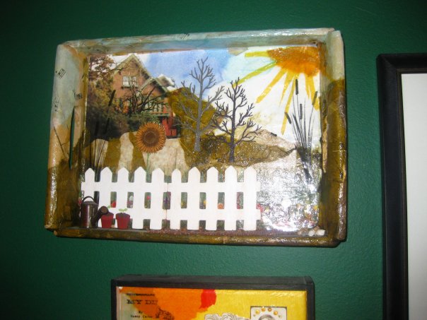 diorama collage